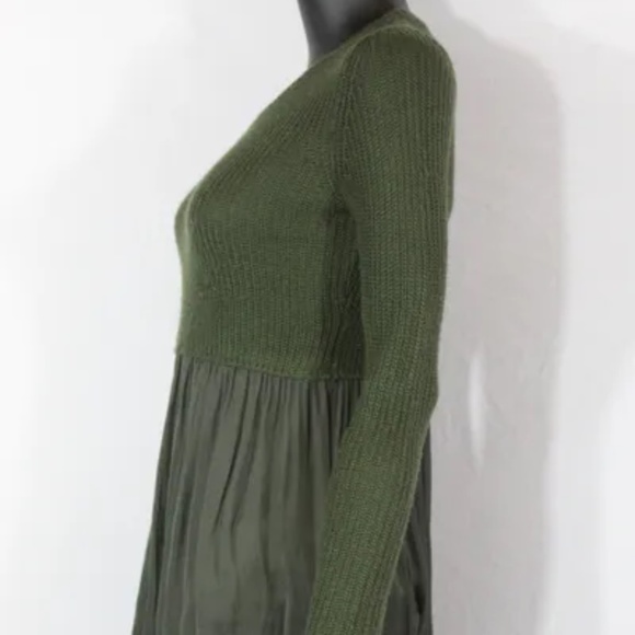Hooked Up Women's Forest Green Tunic Sweater Top Tunic, S - Picture 3 of 6